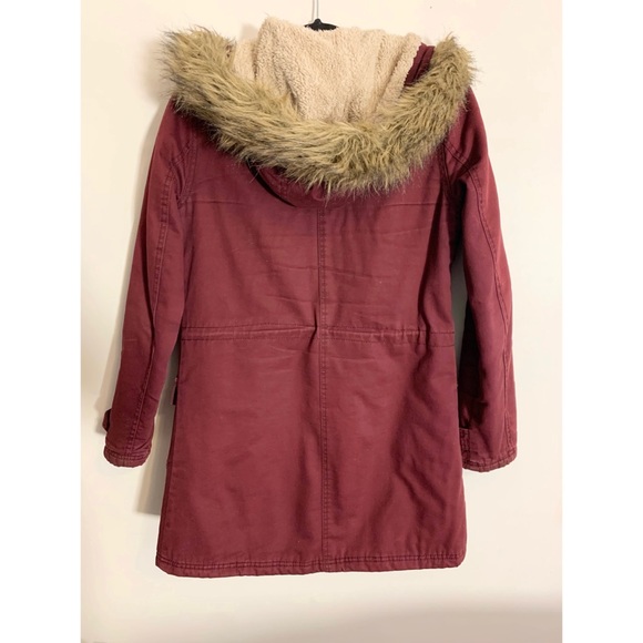 Burgundy Fall/Winter Jacket - Picture 2 of 4